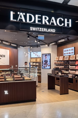 Läderach Makes Its Australian Debut at Sydney Airport