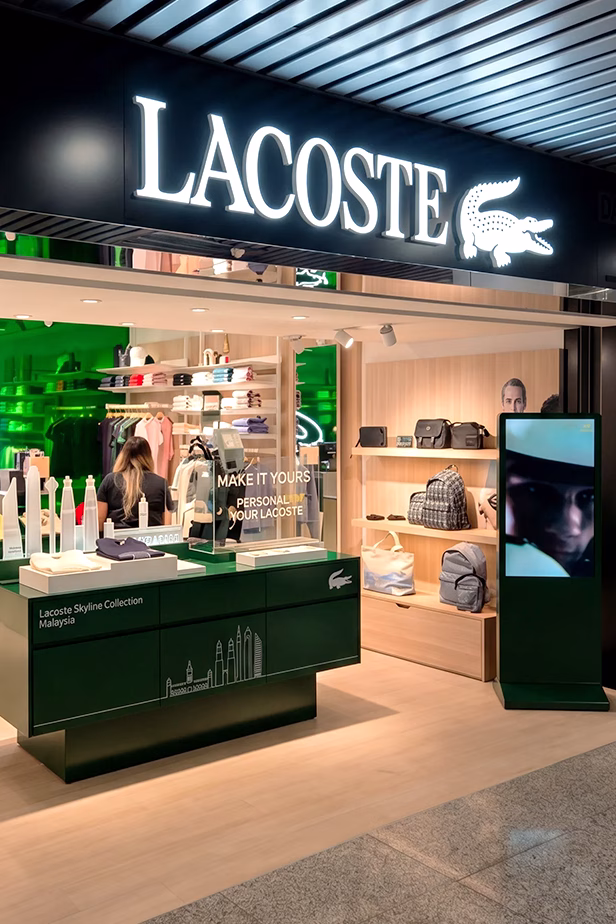 Lacoste Is Now Open at KLIA Terminal 1